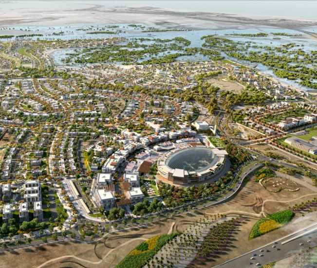 Jubail Island Development Town Center District