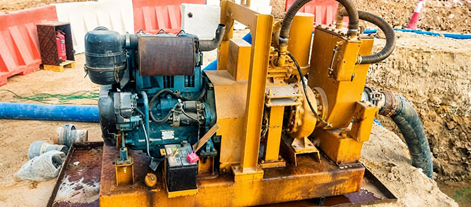 Electrical pump installation
