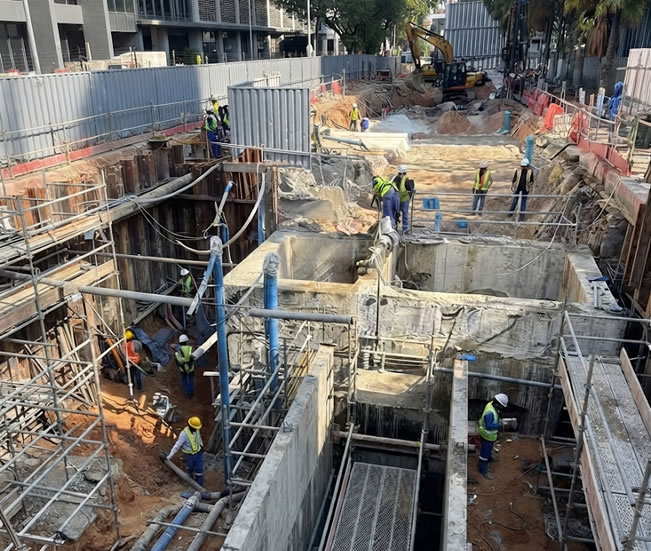 ADIA Phase II Project &mdash; ADIA Hub Building and Bridge