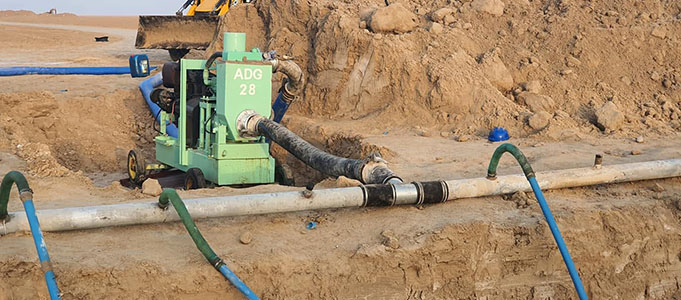 Pumping equipment supply